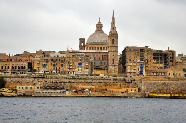 Paisagem urbana de Valletta — Fotografia de Stock