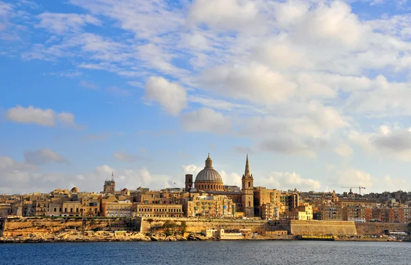 Paisagem urbana de Valletta — Fotografia de Stock