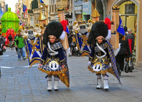 Malta Carnaval 2014 em Valletta — Fotografia de Stock