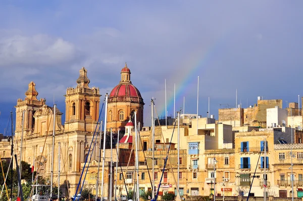 Birgu, citta vittoriosa, 몰타 — 스톡 사진