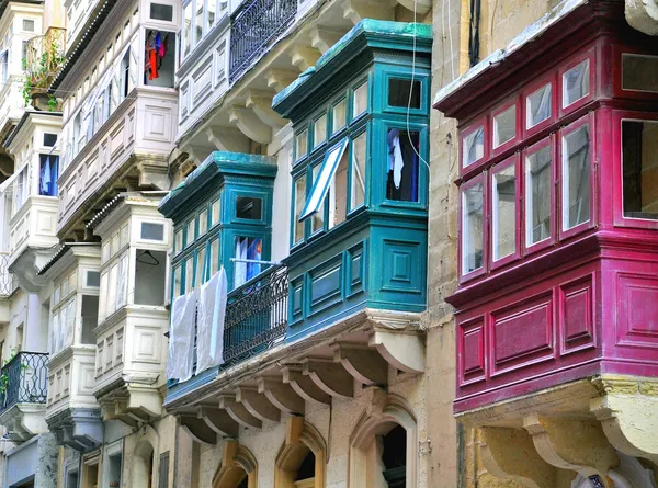 Maltese houses — Stock Photo, Image