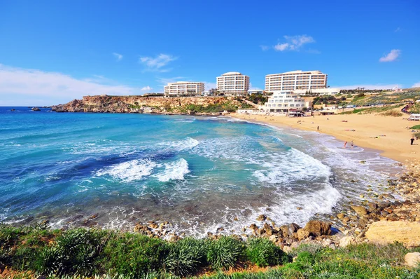 Golden Beach, Malta — Stockfoto