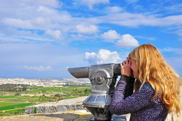 Looking at view — Stock Photo, Image