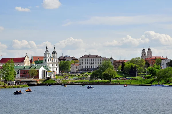 Panoráma města Minsk — Stock fotografie