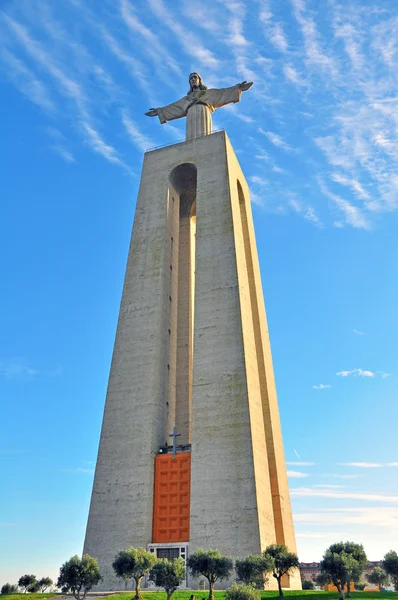 Statue de Jésus-Christ à Lisbonne — Photo