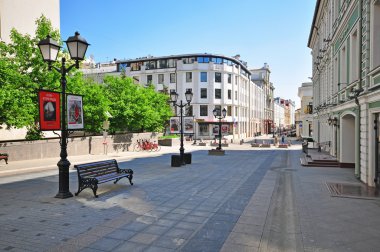 Stoleshnikov pedestrian street, Moscow