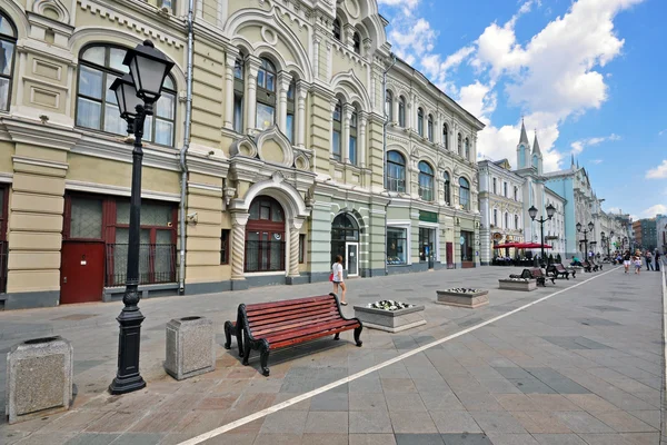 Микільська вулиці, Москва — стокове фото