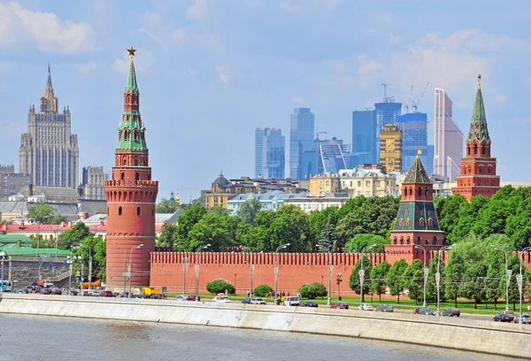 Moscow skyline — Stock Photo, Image