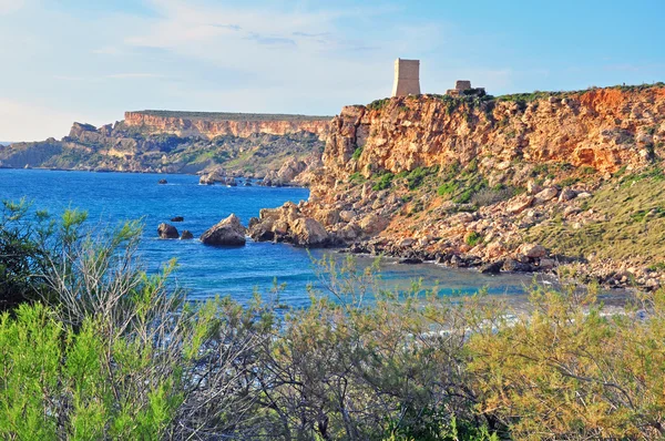 Malta uçurumlar — Stok fotoğraf