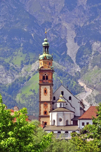 Kerk in Tirol, Oostenrijk — Stockfoto