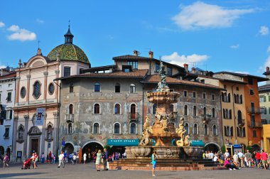 Trento eski şehir, İtalya