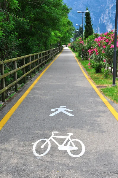 Strada in bicicletta — Foto Stock