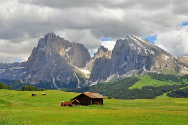 dağlarda dolomites, İtalya