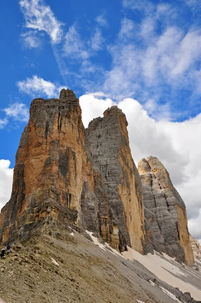 Three peaks, Dolomites — Stock Photo, Image