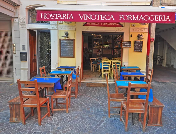 Italienisches restaurant in sirmione — Stockfoto