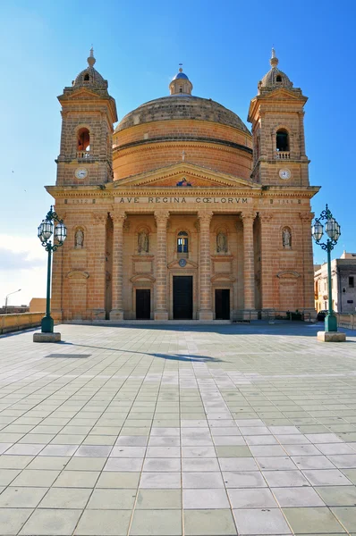 Iglesia barroca en Malta — Foto de Stock