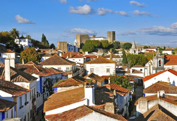 Toits d'Obidos, Portugal — Photo