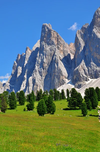 Bergen i Dolomiterna — Stockfoto