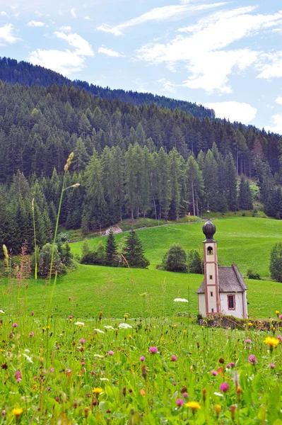 Paisagem incrível em Dolomites, Itália — Fotografia de Stock