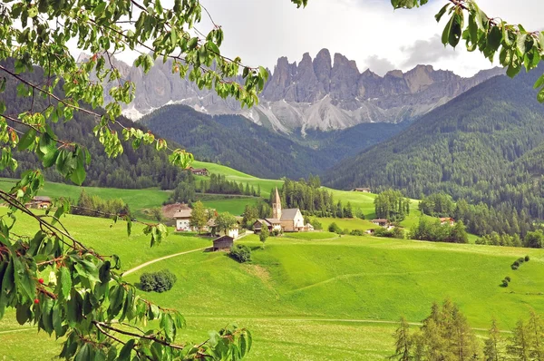 Paisagem incrível em Alpes italianos — Fotografia de Stock