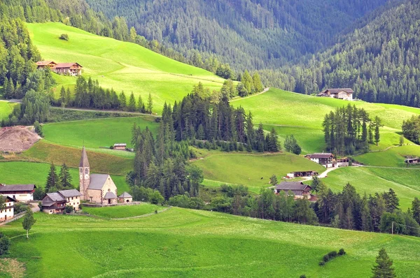 Funes vallei, Italië — Stockfoto