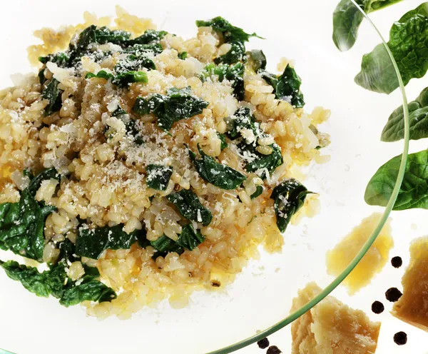 spinazie risottoıspanak risotto