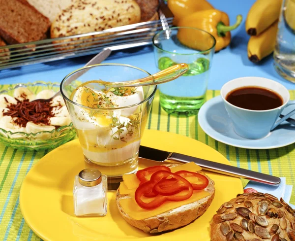 Gesundes Frühstück — Stockfoto