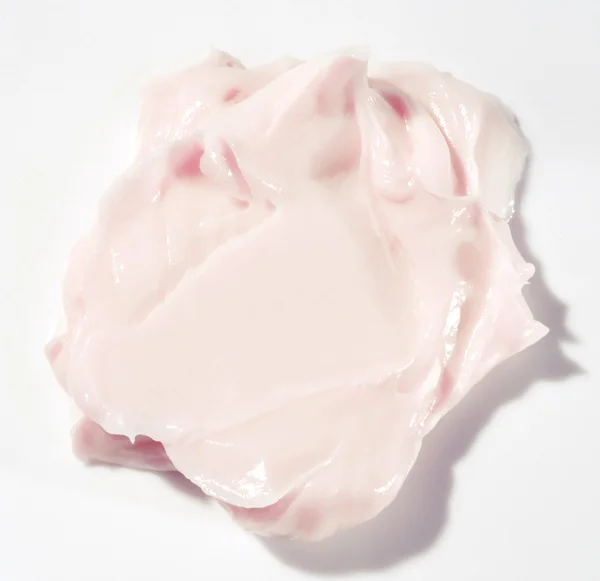 Легка рожева крем — стокове фото