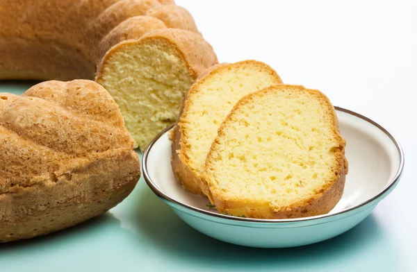 Pound Cake Slices — Stock Photo, Image