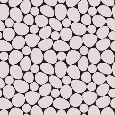 Seamless Cobblestone Pattern clipart