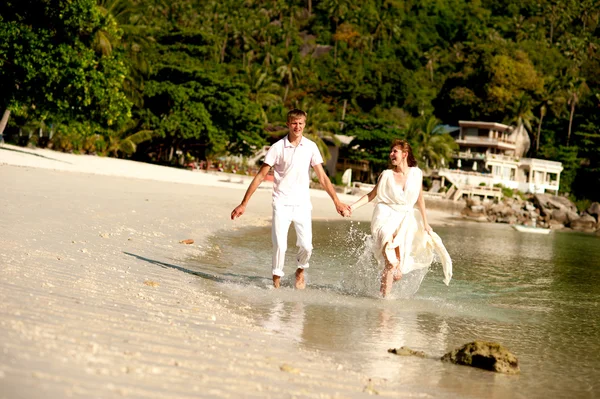 Love on the beach — Stock Photo, Image