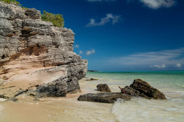 Prachtig uitzicht van natuurlijke Caribische tropische landschap — Stockfoto