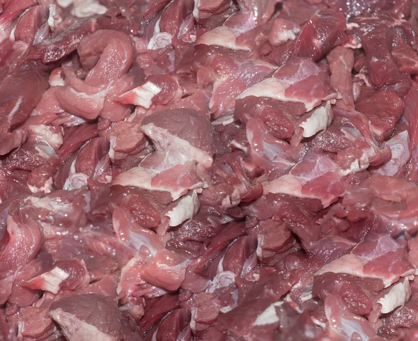 Colorful raw fresh meat background