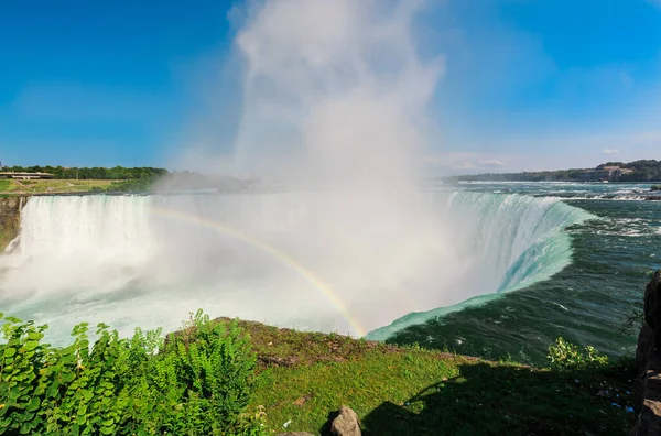 Stunning Magnificent View Niagara Falls Sunny Gorgeous Day — Stock Photo, Image