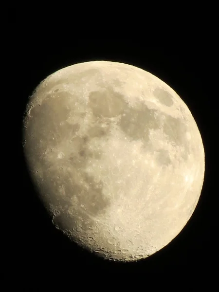 Nog steeds een van de fasen van de maan Rechtenvrije Stockafbeeldingen