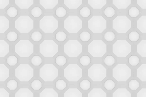 Renderização Seamless Moderno Cinza Forma Hexagonal Padrão Azulejo Design Parede — Fotografia de Stock