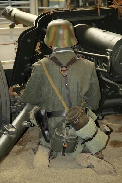 Soldado de la Segunda Guerra Mundial — Foto de Stock