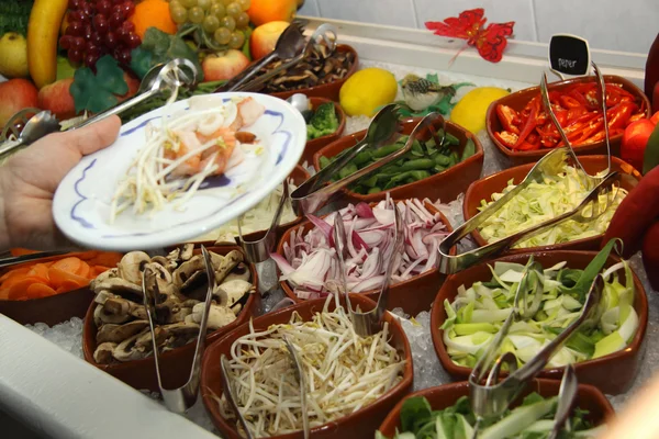 Buffet de verduras — Foto de Stock