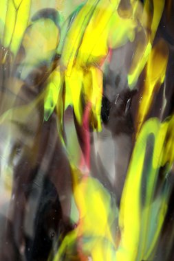 el yapımı renkli cam