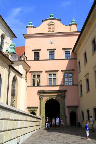 Zamek Królewski na Wawelu i catedral w Krakowie — Zdjęcie stockowe