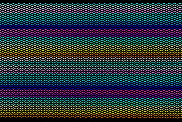 Lignes angulaires colorées — Photo