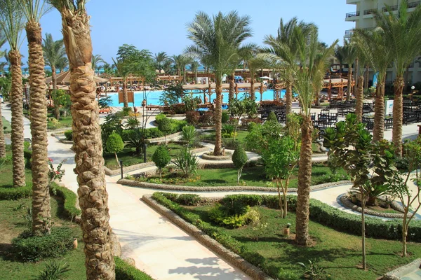 Resorts de férias no Egito — Fotografia de Stock