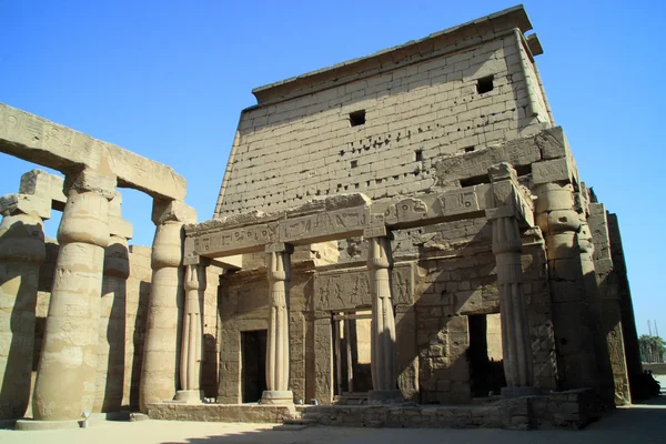 Tempel längs Nilen — Stockfoto