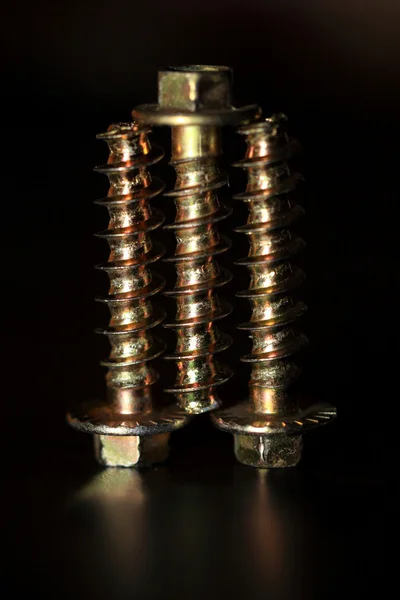 螺栓螺母 — 图库照片