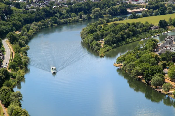 El río Moezel en Alemania — Foto de Stock