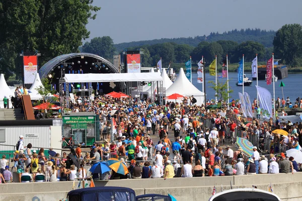 An annually recurring large walking event — Stock Photo, Image