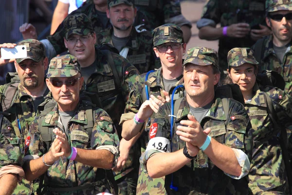 Olay yürümeye çalışan ordu — Stok fotoğraf