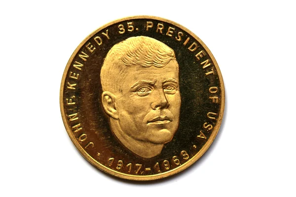 Президент Джон Фітцджеральд Кеннеді — стокове фото