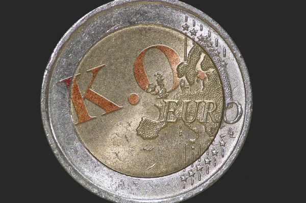 Moneda en euros 004 — Foto de Stock