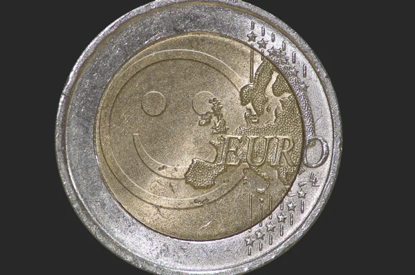 Moneda en euros 020 — Foto de Stock